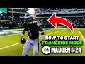 Madden 24 - How To Start Franchise Mode Best Settings For Beginners