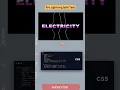 Text Turns into ELECTRICITY JS Magic