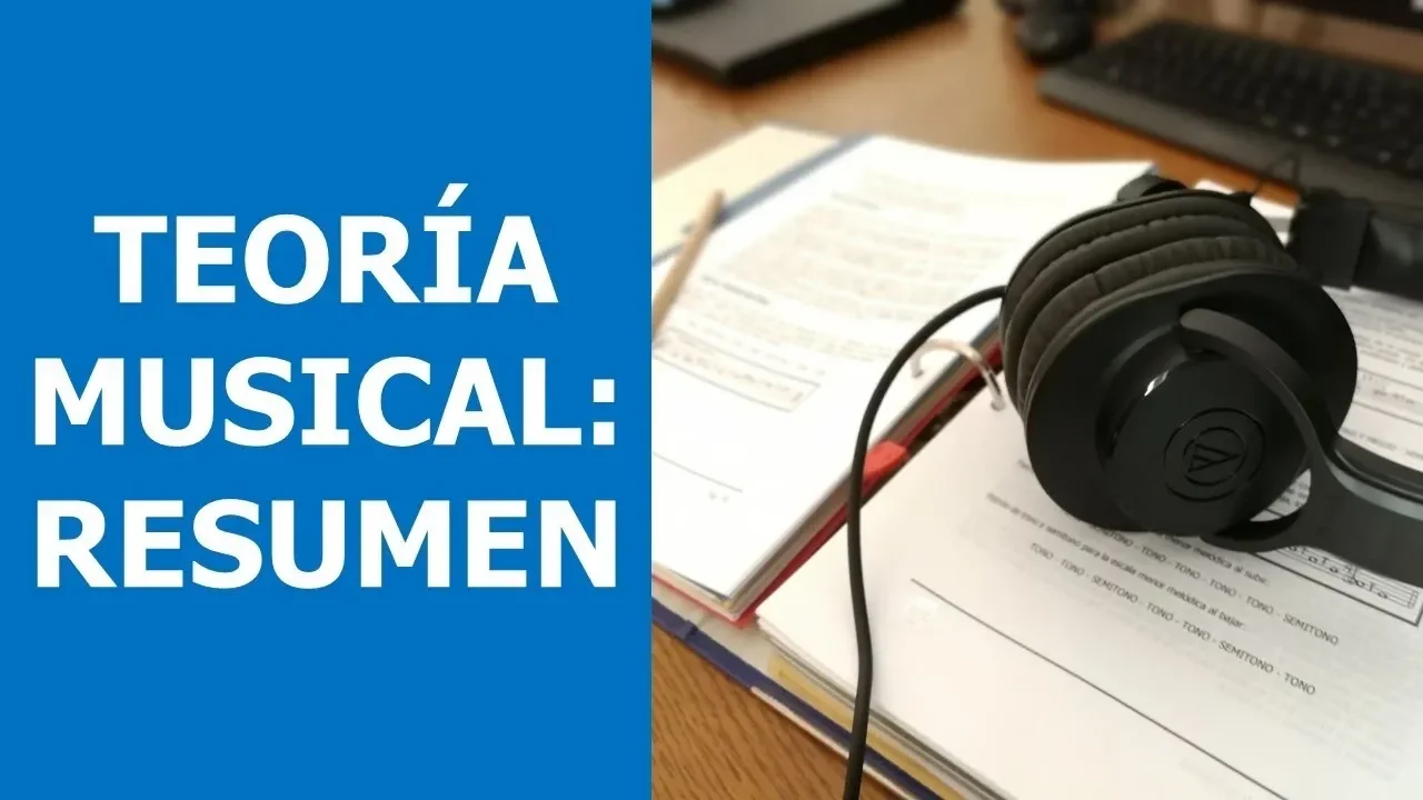 TEORÍA MUSICAL EN 16 MINUTOS: Resumen de los conceptos más IMPORTANTES DE SABER