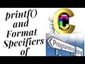 printf and Formatspecifiers in C - C Tutorial