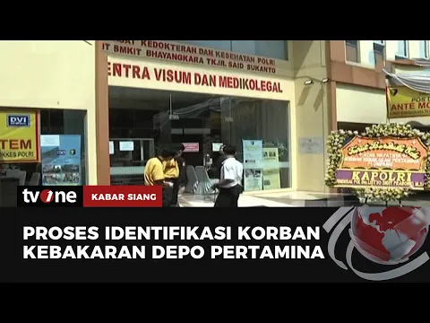 Tim DVI Berhasil Identifikasi Tiga Korban Kebakaran Depo Pertamina