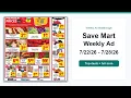 Save Mart Weekly Ad 26 - 26 Top Deals