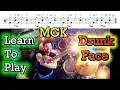 Lagu Machine Gun Kelly - Drunk Face - Drum Tutorial Lesson Breakdown