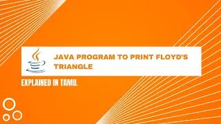 Java Program to Print Floyd s Triangle Tamil