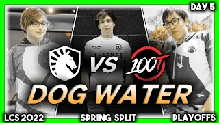 THE TRIFOLD (LCS 2022 CoStreams | Spring Split | Playoffs: Day 5 | TL vs 100)
