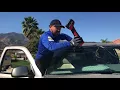 GMC Chevrolet Cadillac DW1341 DW1549 how to remove windshield and how to treat paint delimitation