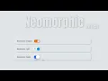 Neumorphic Toggle Switches with Smooth Animations HTML CSS UI Design Tutorial