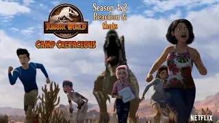 kenji and brooklyn jurassic world camp cretaceous season 4 episode 2 voice reaction 