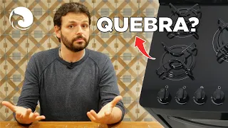 Mesa de Vidro de Fogão Quebra? | Harpyja