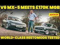 Download Lagu Restomods ontmoeten elkaar: Frontline MGB en Rocketeer MX-5 | Autocar