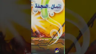 ما تيسر من سورتي لقمان و السجدة للمنشاوي من مسجد الحسين بالقاهرة تسجيلات النور الإسلامية 