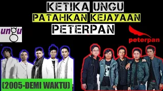 when ungu band broke peterpans success