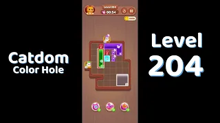 Catdom Color Hole Level 204 Screenshot