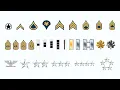 Every US Army Rank Explained E-1 to 5-Star General
