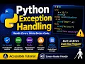 Python Lecture 19 Python Exception Handling Explained try except finally explained