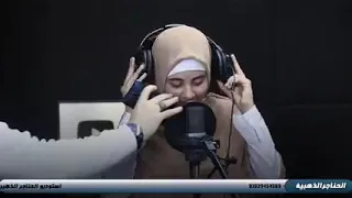 شاهد المنشهده والقارئة   زينب محمد  عندما حاول الشيخ إن يحرجها أمام الكاميرا وصدمته بردها   دندنها