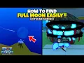 How To Find Full Moon Server Easily For Kitsune Shrine Blox Fruits