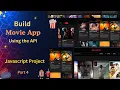 Build a Movie App with TMDB API HTML CSS JavaScript 2025