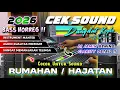 Lagu CEK SOUND DANGDUT KOPLO FULL BASS GLERR 2026 | AUDIO JENRIH CLARITY \u0026 DETAIL ( INSTRUMENT RANCAK )