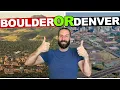 Denver vs Boulder Colorado Which City Wins