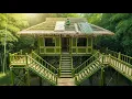 Download Lagu Unreal Skills! Bamboo House Built Alone Looks Like a Dream