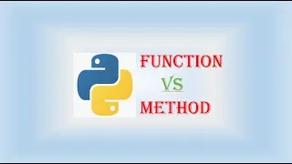 Difference between Function Method in Python Function Vs Method