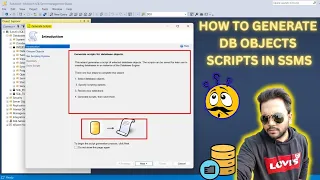 Master SQL Server Management Studio Generate Script Tasks Like a Pro SSMS best functionality