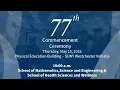 SUNY WCC Commencement Ceremony - Spring 2025