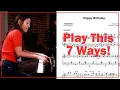 Download Lagu 7 Unique Ways to Play Happy Birthday on Piano + Sheet Music
