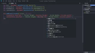 How to Get Screen Size using Javascript