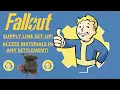 Setting Up Supply Lines Access Materials in All Settlements Fallout 4