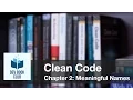 Clean Code Chapter 2 Meaningful Names