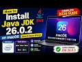 How to Install Java JDK 26 0 2 on macOS Intel Apple Silicon Complete 2026 Guide