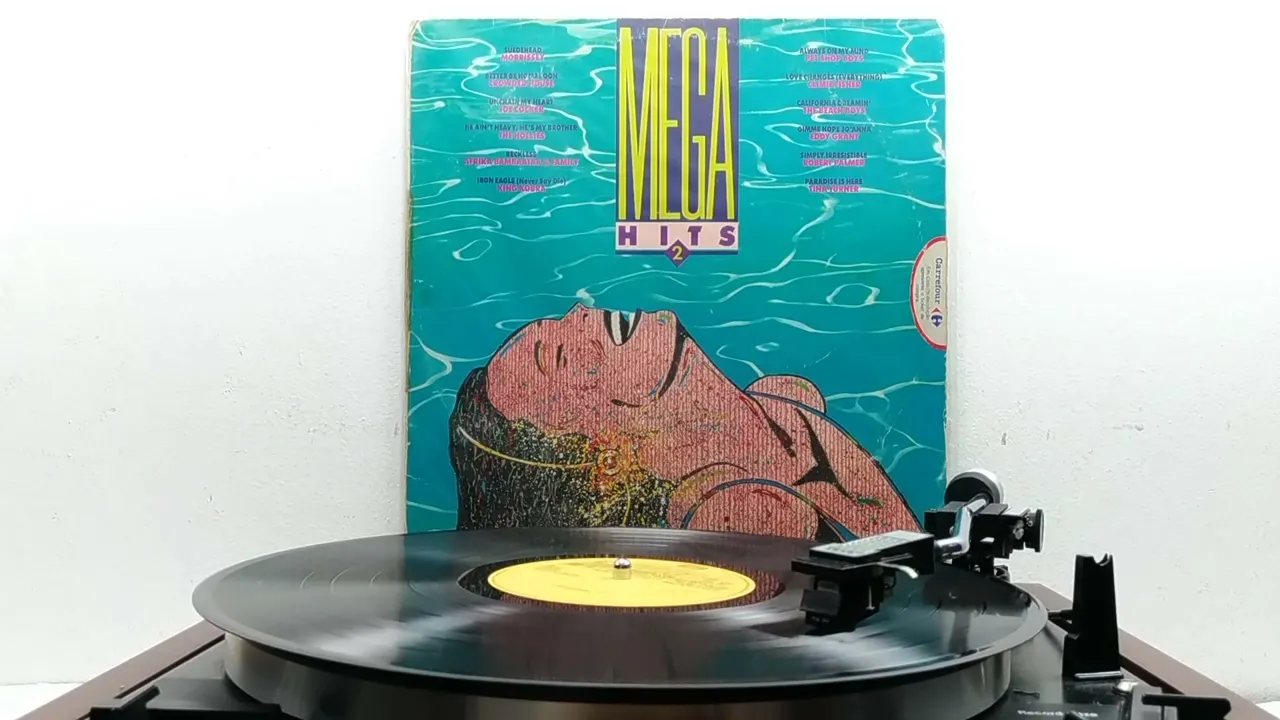 MEGA HITS 2 - Dance Music Anos 80 (Vinil 1988)