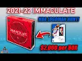 NBA LOGOMAN HUNT - 2021-22 Immaculate Basketball Hobby Box