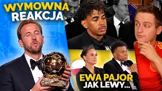 Harry Kane ze ZŁOTĄ PIŁKĄ! Tak ZAREAGOWAŁ Yamal…  Ewa Pajor MOGŁA WYGRAĆ Złotą Piłkę, ale…