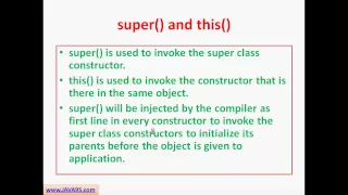 Java Tutorial 13 Constructors and Object creation in Java JAVA9S com