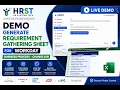Generate a Workday Requirement-Gathering Template in Seconds HRST