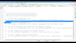 Java Convert String Case Uppercase Lowercase in Java