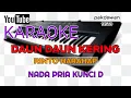 DAUN DAUN KERING || RINTO HARAHAP || KARAOKE || COVER KUNCI D
