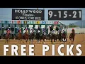 FREE HORSE RACING PICKS CHARLES TOWN 9-15-2021 8 RACES Trust The Prophets FREE PLAY WEDNESDAY