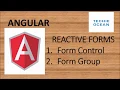 ANGULAR 15 REACTIVE FORM USING FORMGROUP AND FORM CONTROL