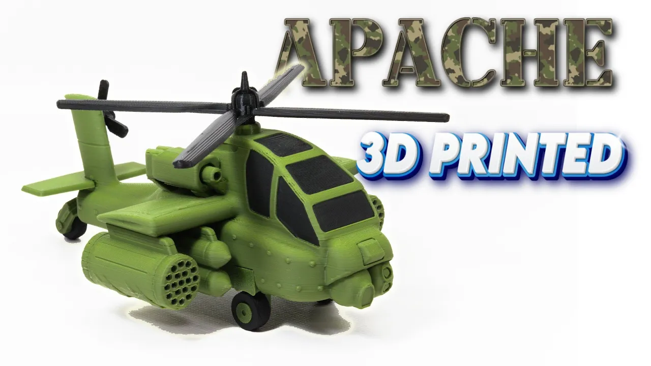 Apache Helicopter AH-64 video thumbnail