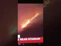 fire at arrowhead stadium