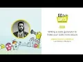 Writing a code generator to make your code more secure Anderson Queiroz
