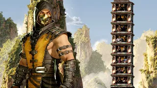 Mortal Kombat 1 Scorpion MKX Klassic Tower VERY HARD NO MATCHES LOST  Mortal Kombat 1 Scorpion MKX Klassic Tower VERY HARD NO MATCHES LOST