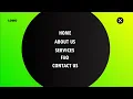 Fullscreen Overlay Responsive Navigation HTML CSS Javascript - part 2