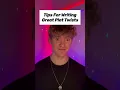 Download Lagu Tips For Writing Great Plot Twists