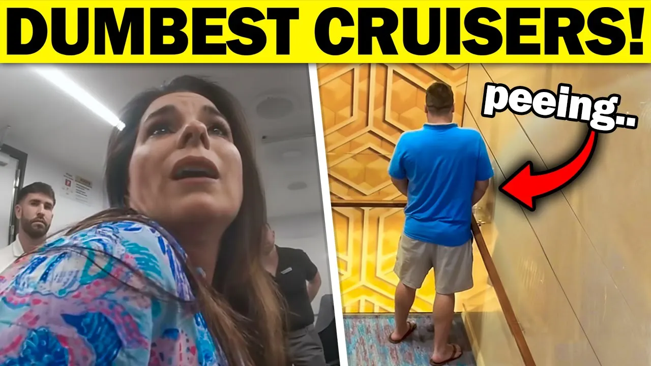 8 DUMBEST Things Passengers Did On Cruise Ships!