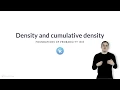 R Tutorial Density and cumulative density